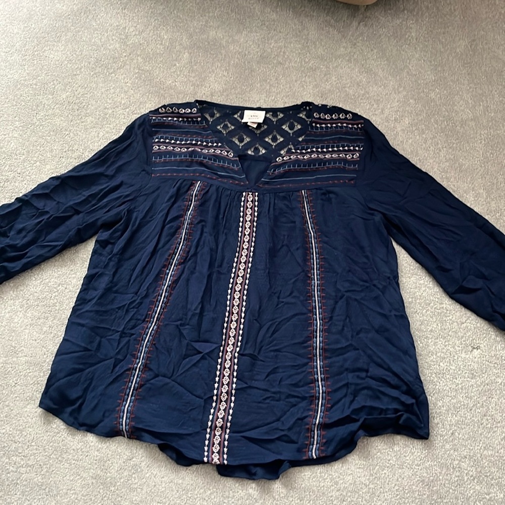 Knox rose blouse